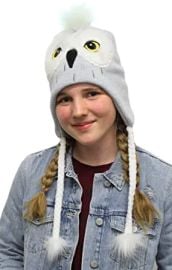 com Harry Potter Beanie Hedwig Owl Costume Laplander Hat Pom Beanie Grey  Clothing Shoes amp Jewelry at Amazon