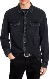 com John Varvatos ARVON Western Shirt Mineral Black XL Clothing Shoes amp Jewelry at Amazon