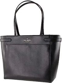 com Kate Spade New York Staci Large Laptop Tote Leather Handbag Black wkru7099 Clothing Shoes amp Jewelry at Amazon