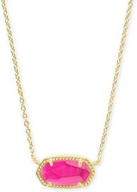 com Kendra Scott Elisa Pendant Necklace for Women Fashion Jewelry 14k Gold-Plated Azalea Illusion Clothing Shoes amp Jewelry at Amazon