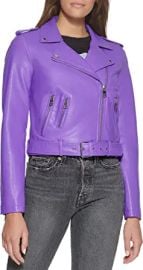 com Levi39s Women39s Faux Leather Belted Motorcycle Jacket Standard and Plus Sizes  Clothing Shoes amp Jewelry at Amazon