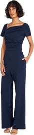 com Maggy London womens Stylish and Chic Asymmetric Neck Jumpsuit With Short Sleeves Jumpsuits for Women Dressy Clothing Shoes amp Jewelry at Amazon