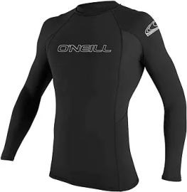 com O39NEILL Men39s Basic Skins 50 Long Sleeve Rash Guard Sports amp Outdoors at Amazon