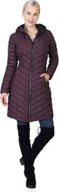 com Outdoor Ventures Womenx27s Maryan Hooded Ultra Lightweight Warm Thermolite Long Puffer Coat Clothing Shoes amp Jewelry at Amazon