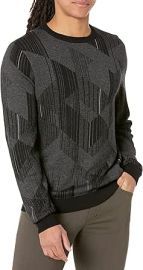 com Perry Ellis Men39s Motion Print Pullover Sweater Clothing Shoes amp Jewelry at Amazon