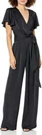 com Ramy Brook womens Ariana Satin Wide Leg Jumpsuit  Clothing Shoes amp Jewelry at Amazon