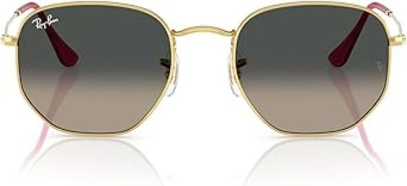 com Ray-Ban RB3548N Hexagonal Flat Lens Sunglasses GoldGrey Gradient 51 mm Clothing Shoes amp Jewelry at Amazon