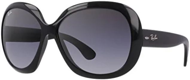 com Ray-Ban Women39s RB4098 Non-Polarized Jackie OHH II Sunglasses 60 mm Black Nylon FrameGray Gradient Lens Clothing Shoes amp Jewelry at Amazon