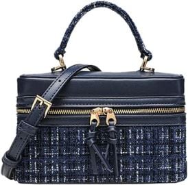 com Retro Shoulder Handbags For Women Lunch Box Bag with Strap Quilted Crossbody Purse Designer Satchels 2025 Clothing Shoes amp Jewelry at Amazon
