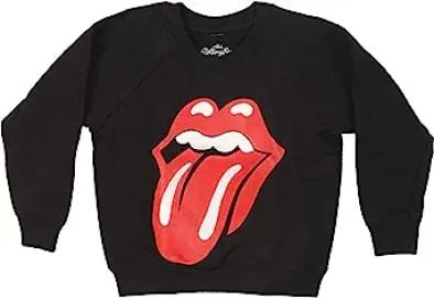 com Rolling Stones Boys39 Classic Tongue Sweatshirt Youth Small Black Clothing Shoes amp Jewelry at Amazon