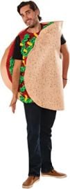 com Rubie39s Adult Taco Adult Sized Costumes As Shown Standard US Clothing at Amazon