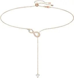 com SWAROVSKI Crystal Infinity Y Necklace Clothing Shoes amp Jewelry at Amazon