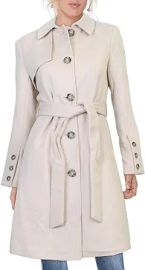 com Sam Edelman Women39s Wool Blend Belted Mid-Length Coat Clothing Shoes amp Jewelry at Amazon