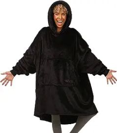 com THE COMFY Dream Oversized Light Microfiber Wearable Blanket Seen on Shark TankOne Size Fits All Black Home amp Kitchen at Amazon