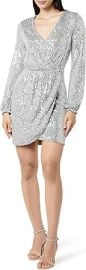 com The Drop Womenx27s Helena Sequin Wrap Dress Clothing Shoes amp Jewelry at Amazon