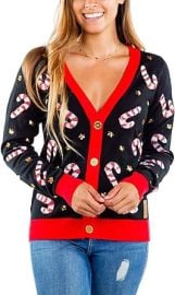 com Tipsy Elves Classic Cute Cardigan Ugly Christmas Sweaters for Women with Fun Patterns and Animals Clothing Shoes amp Jewelry at Amazon