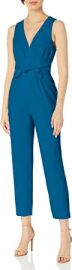 com Trina Turk womens Tie Waist Jumpsuit  Clothing Shoes amp Jewelry at Amazon