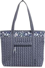 com Vera Bradley Cotton Vera Tote Bag Perennial Buds Clothing Shoes amp Jewelry at Amazon