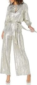 com Vince Camuto womens Metallic Knit Jumpsuit Clothing Shoes amp Jewelry at Amazon