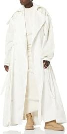 com maison blanche All-Gender Long Sleeve Trench-Coat Clothing Shoes amp Jewelry at Amazon