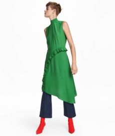 creped dress at H&M