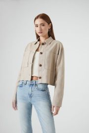 crop jacket at Forever 21