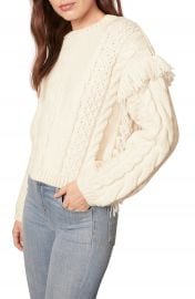 cupcakes and cashmere Solstice Cable Knit Sweater   Nordstrom at Nordstrom