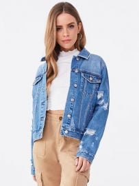 denim jacket at Forever 21