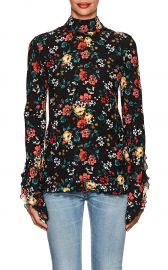 derek lam Floral-Print Silk Blouse at Barneys