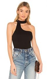 devlin Norah Bodysuit in Black from Revolve com at Revolve