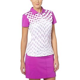 diamond graphic golf polo shirt at Puma