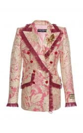 dolce gabanna paisley jacket at Moda Operandi