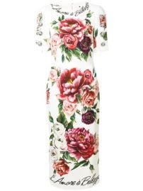 dolce gabbana floral-print dress at Farfetch