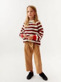 double striped sweater at Zara