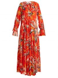 dvf Bethany floral-print silk dress  at Matches