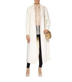 WornOnTV: Cristal’s white lace bell sleeve top and coat on Dynasty ...