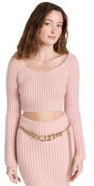 endless rose Cropped Knit Sweater at Shopbop