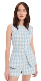 endless rose Tweed Top Jacket Powder Blue L at Shopbop