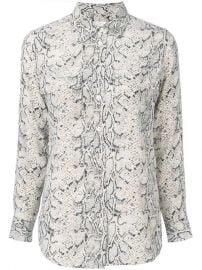 equipment snake print shirt at Farfetch