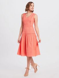 eyelet dress at Draper James