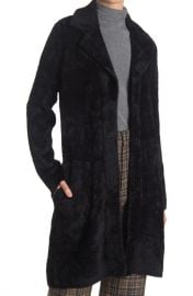 faux Fur Notch Lapel Coat at Nordstrom Rack