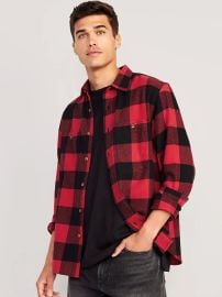 flannel shirt at Banana Republic