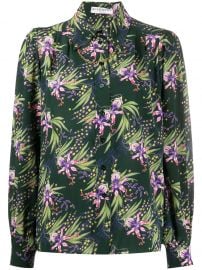 floral print button-up shirt at Farfetch