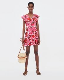 floral print dress at Zara