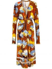 floral-print maxi dress at Farfetch