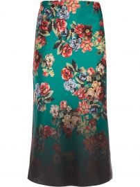 floral-print skirt at Farfetch