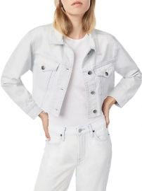 frame Ultra Crop Denim Jacket at Saks Fifth Avenue