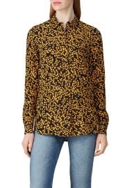 ganni blouse at Rent The Runway