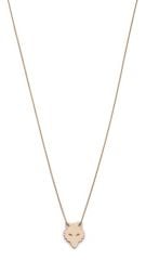 ginetteny Mini Wolf on Chain Necklace at Shopbop