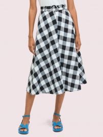 gingham skirt at Kate Spade